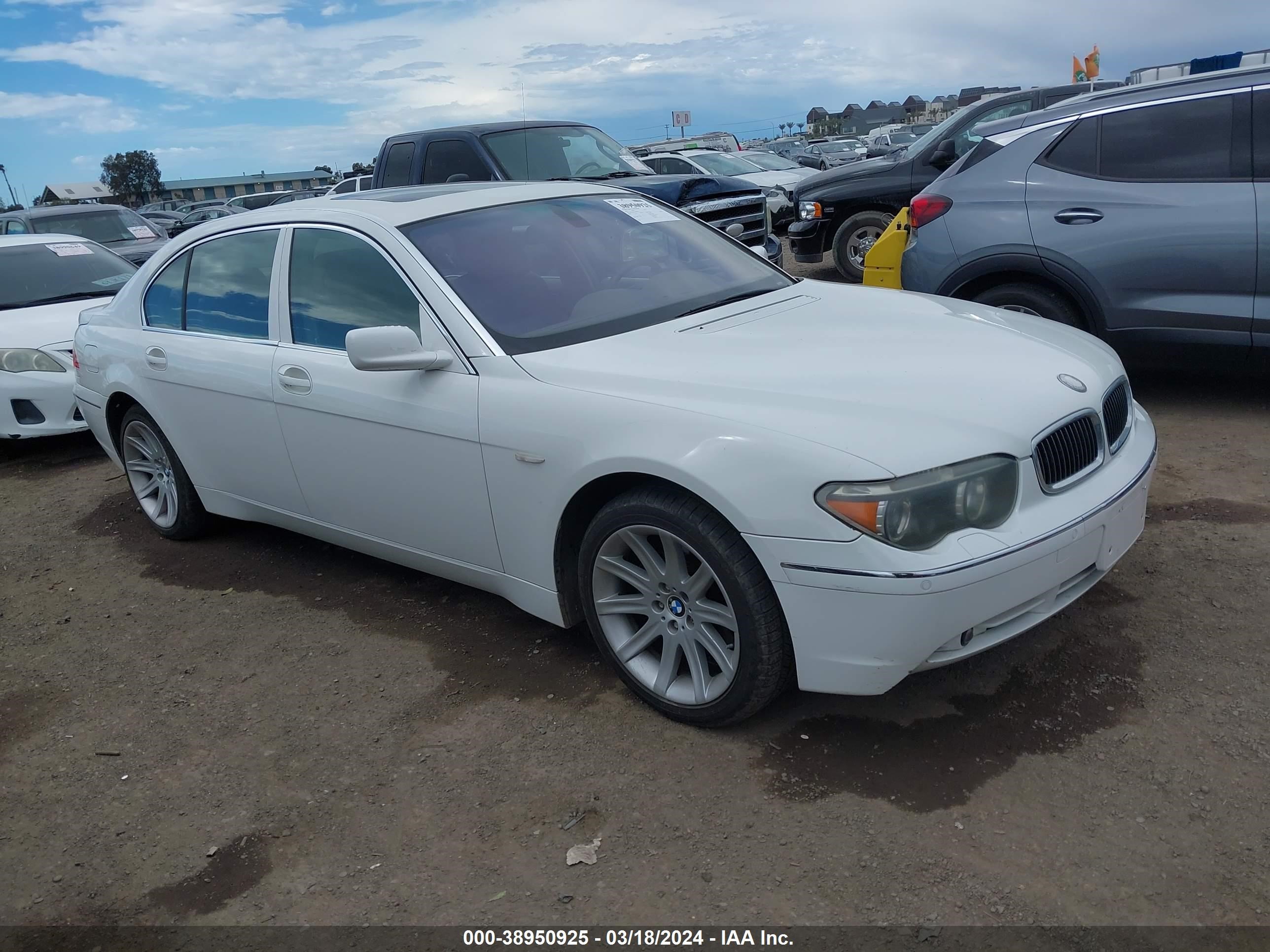 BMW 7ER 2004 wbagn63434ds47882