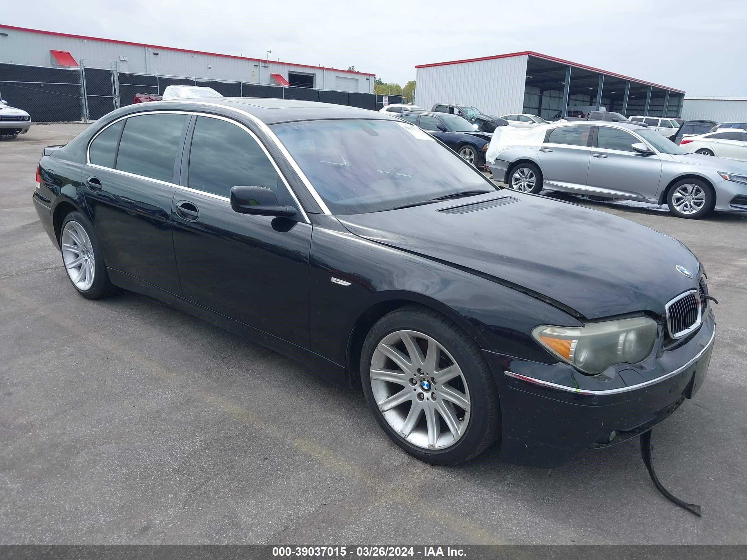 BMW 7ER 2003 wbagn63443dr12867