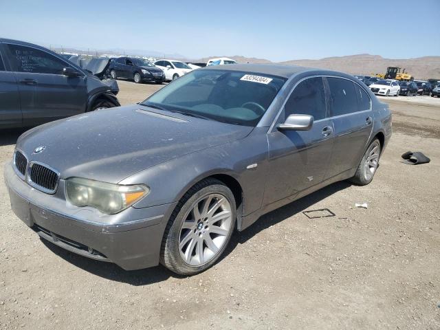 BMW 7 SERIES 2004 wbagn63444ds48491