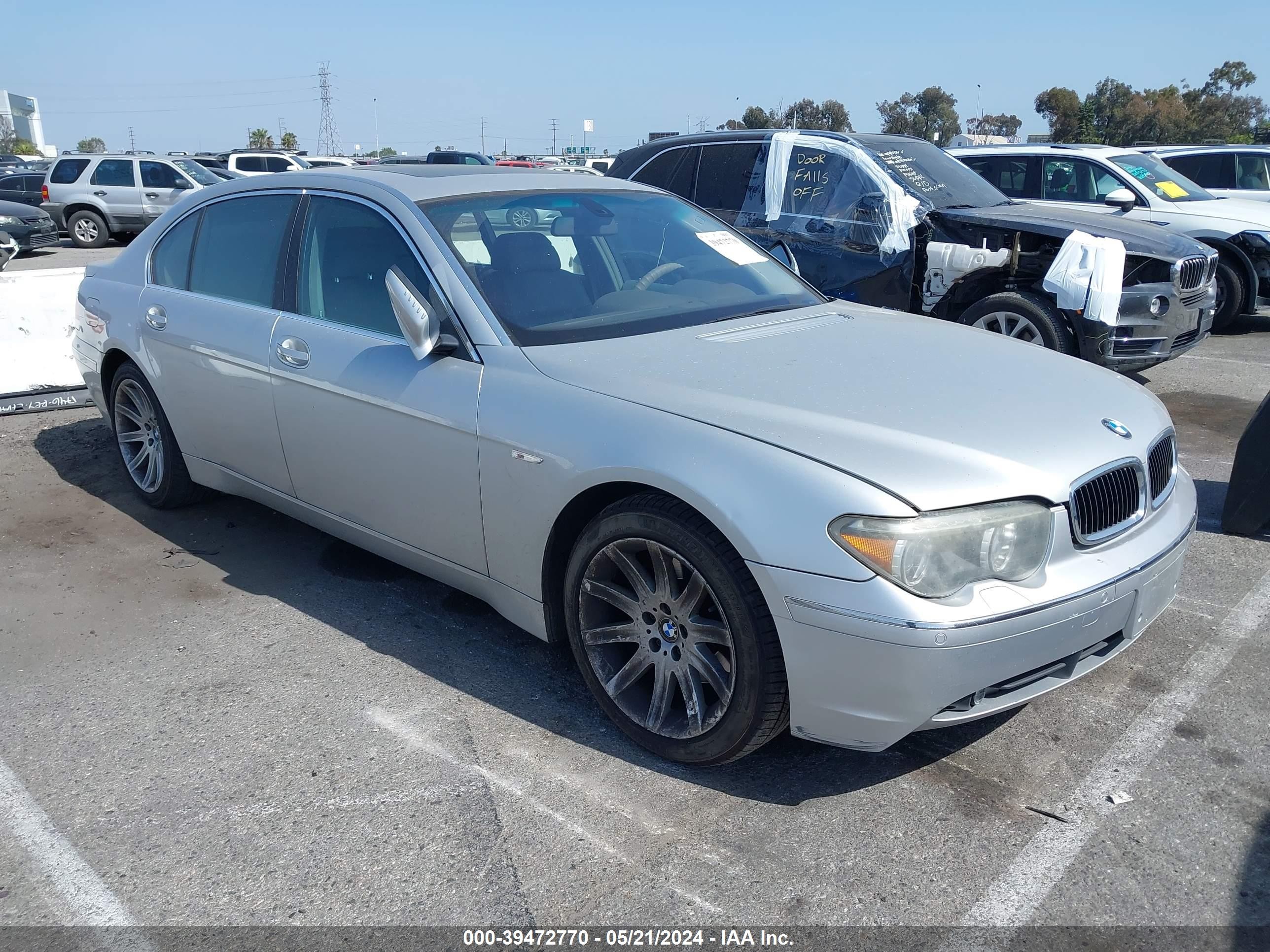 BMW 7ER 2003 wbagn63463dr14023