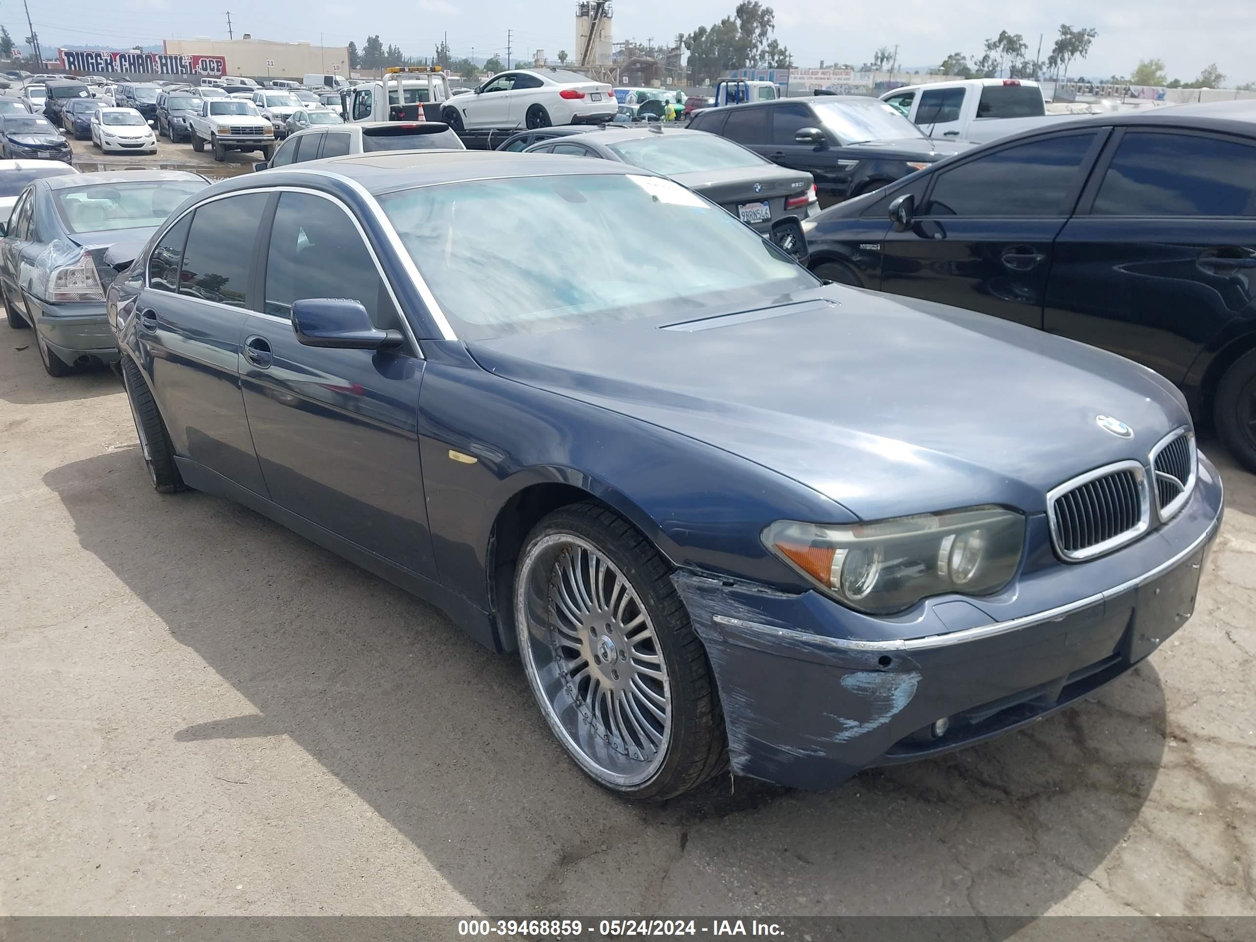 BMW 7ER 2002 wbagn63482dr06648