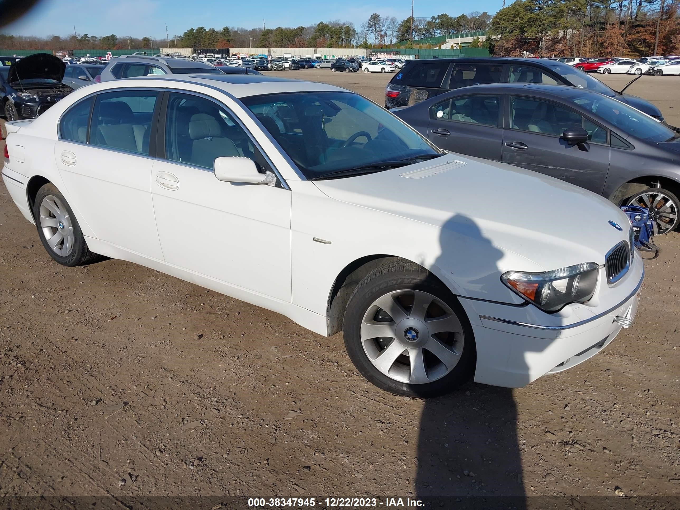 BMW 7ER 2004 wbagn63484ds47943