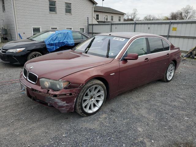 BMW 7 SERIES 2004 wbagn63484ds48980