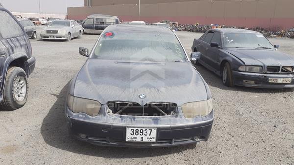 BMW 745LI 2004 wbagn63494ds47322