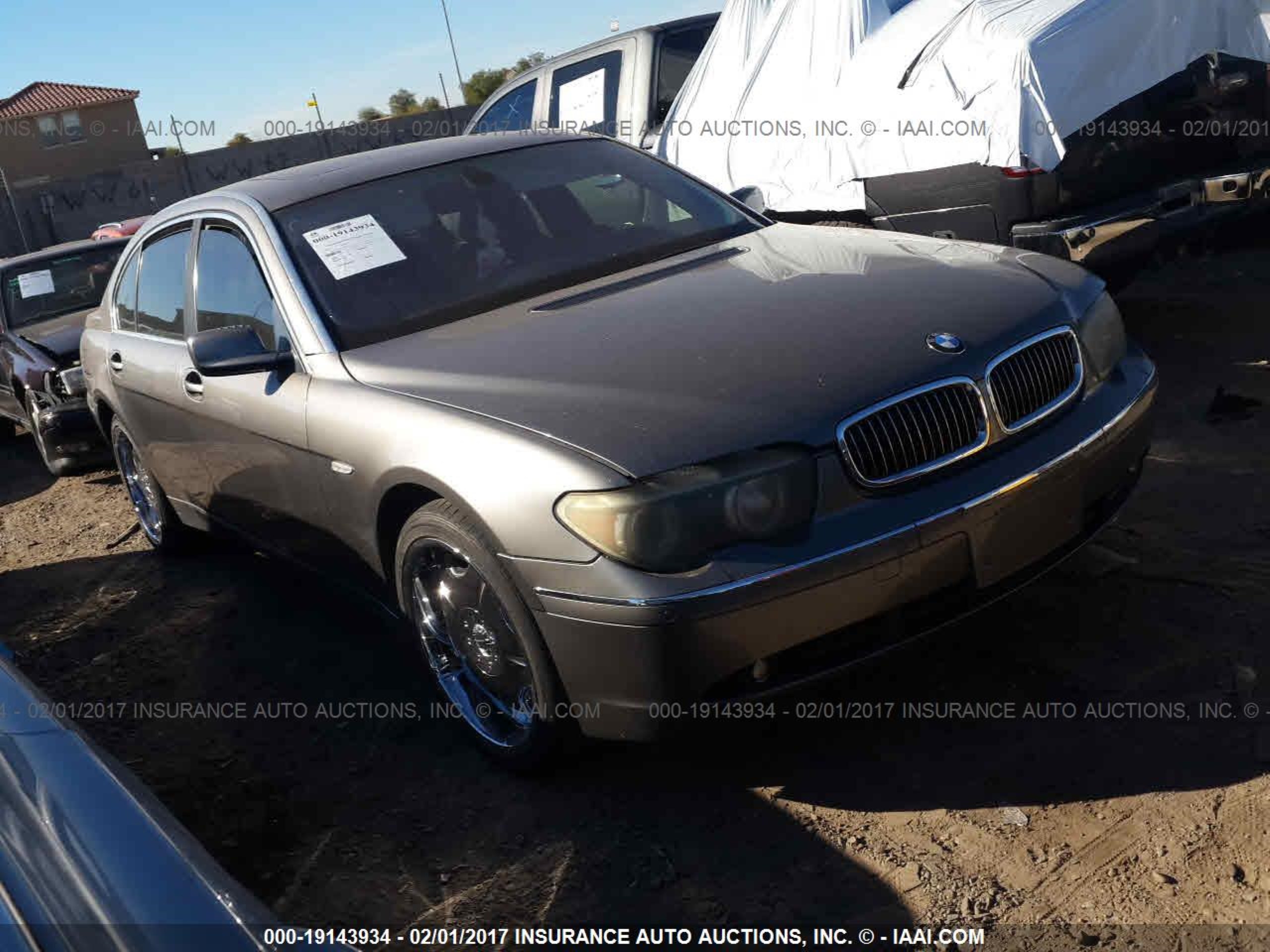 BMW 7ER 2002 wbagn634x2dr07123