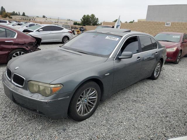 BMW 7 SERIES 2005 wbagn63535ds59346