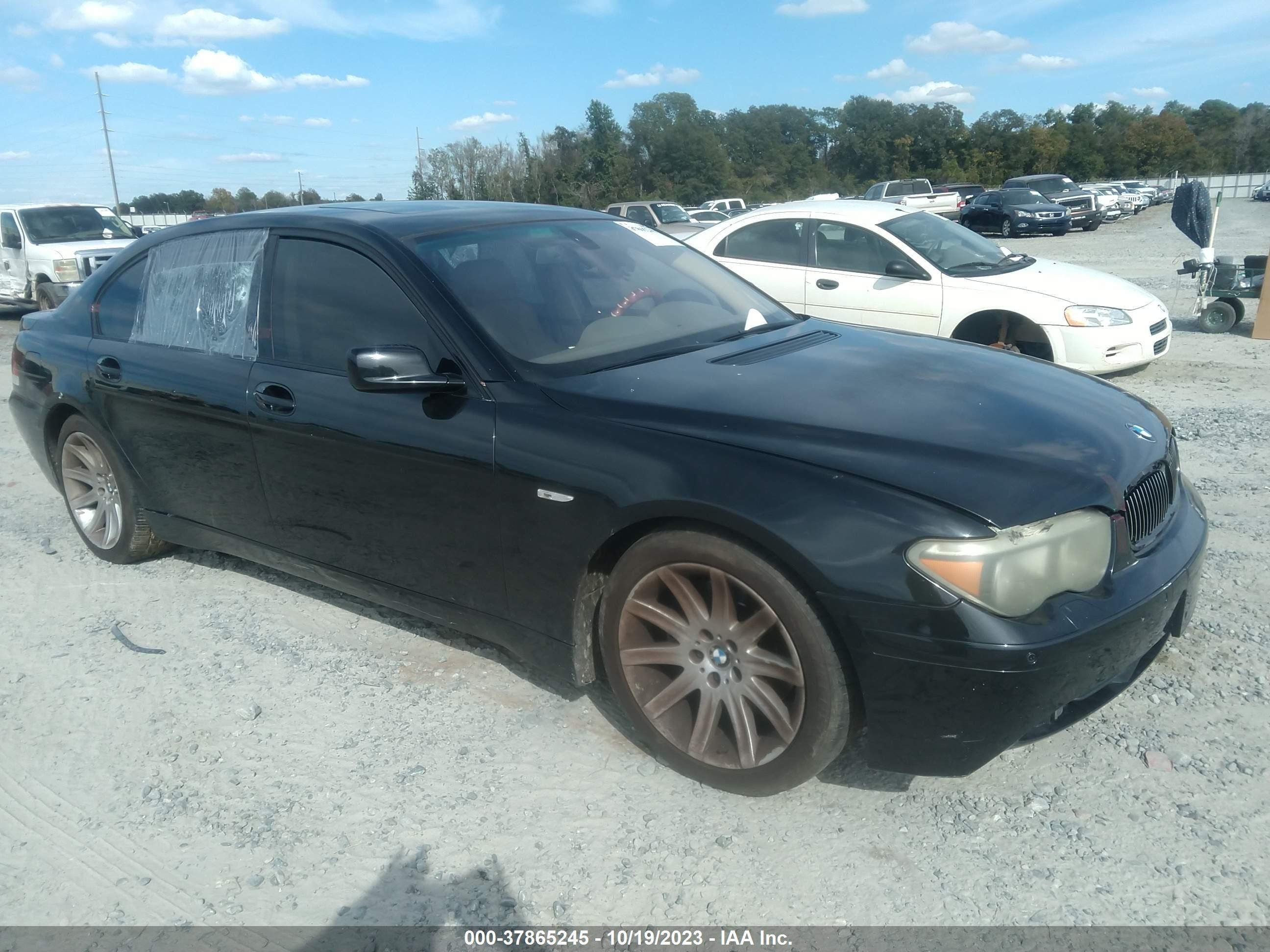 BMW 7ER 2004 wbagn63564ds55354