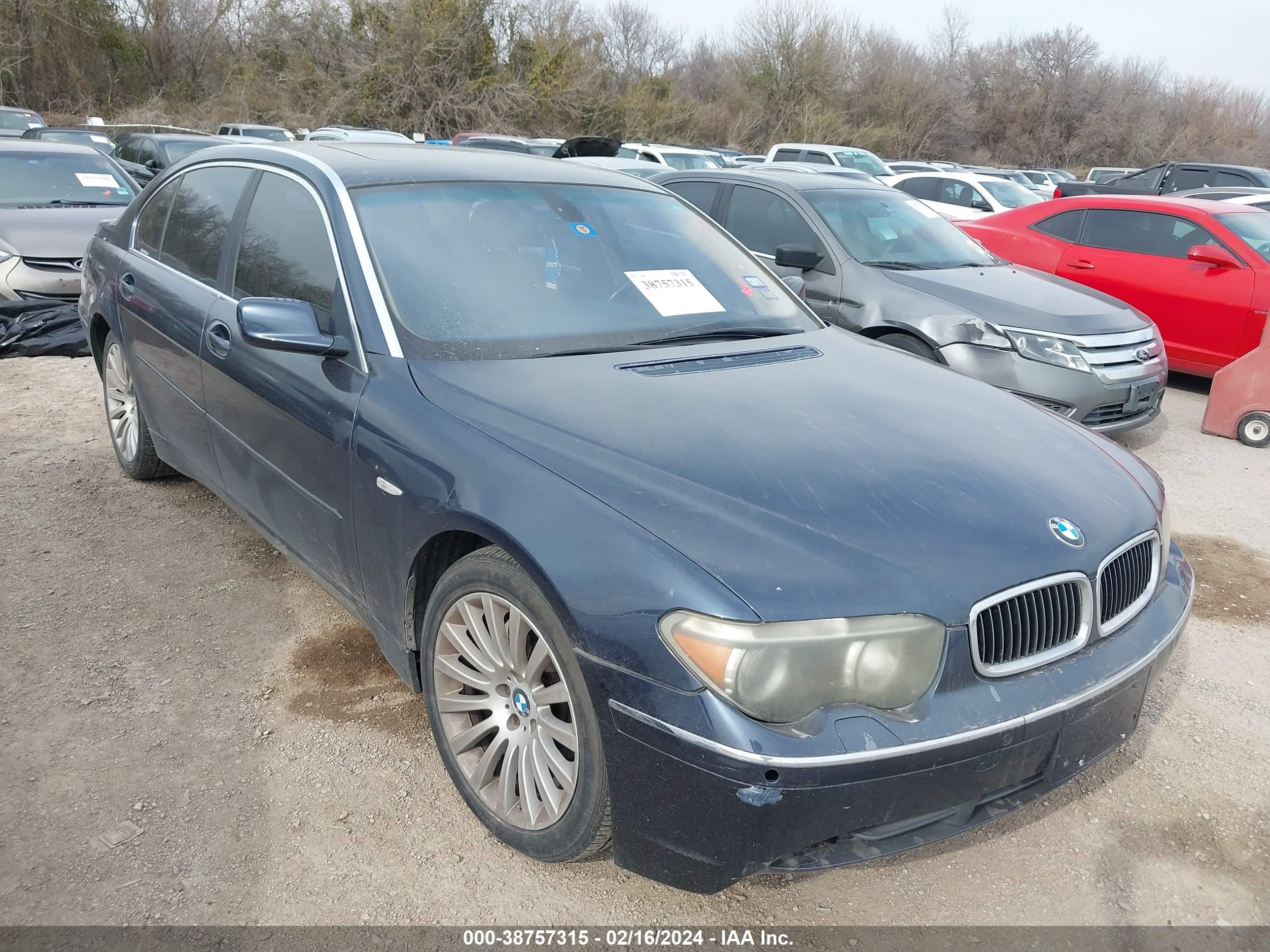 BMW 7ER 2004 wbagn63574ds53399