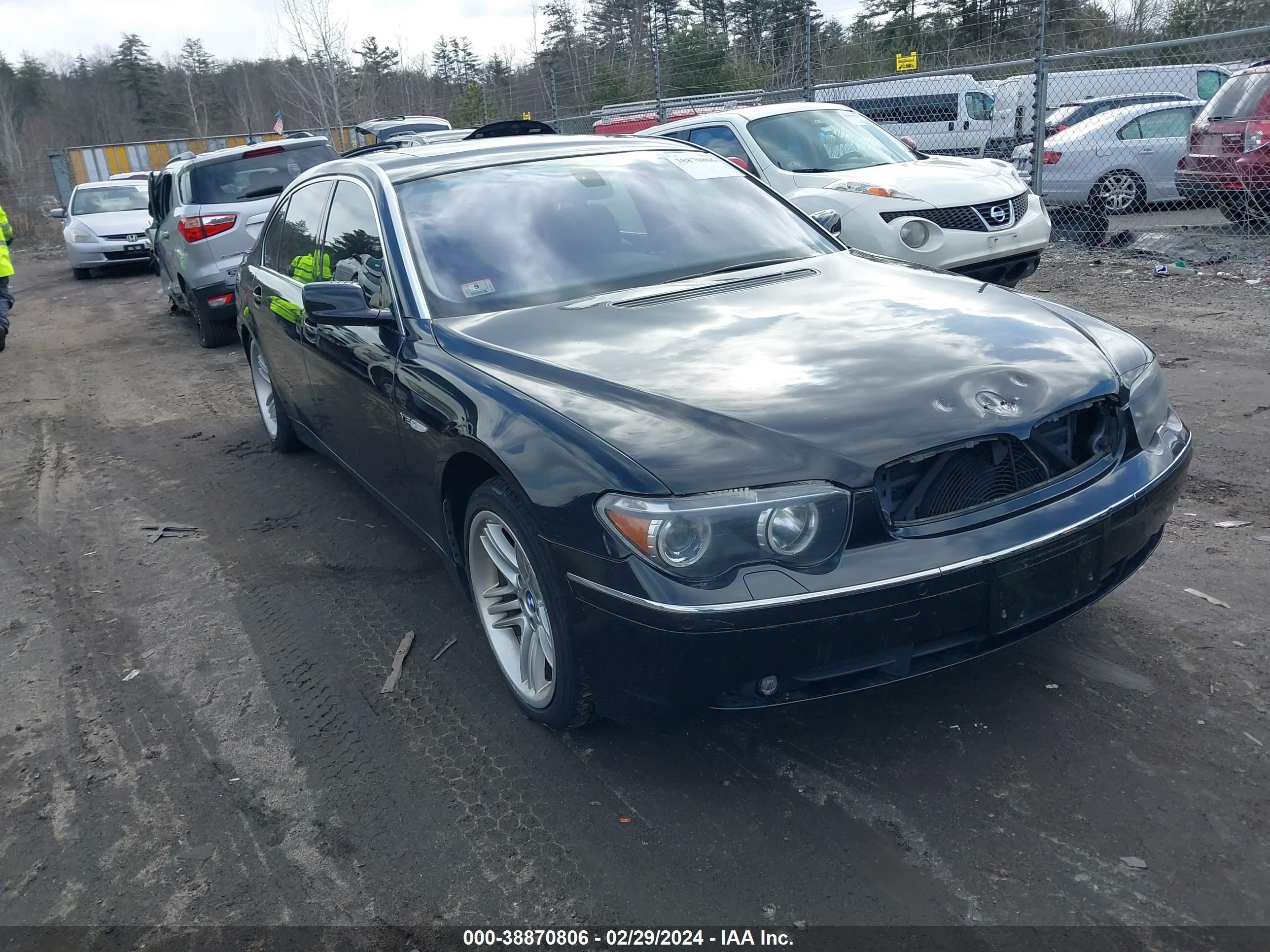 BMW 7ER 2004 wbagn83424dk10799