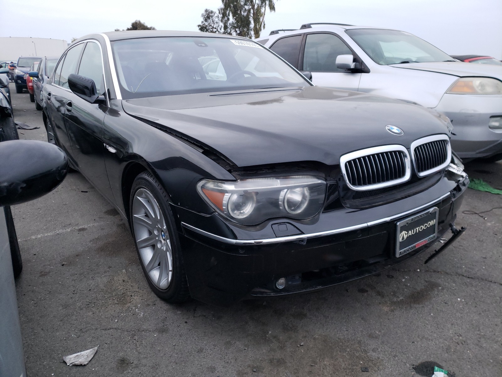 BMW 760 LI 2003 wbagn83473dk10201