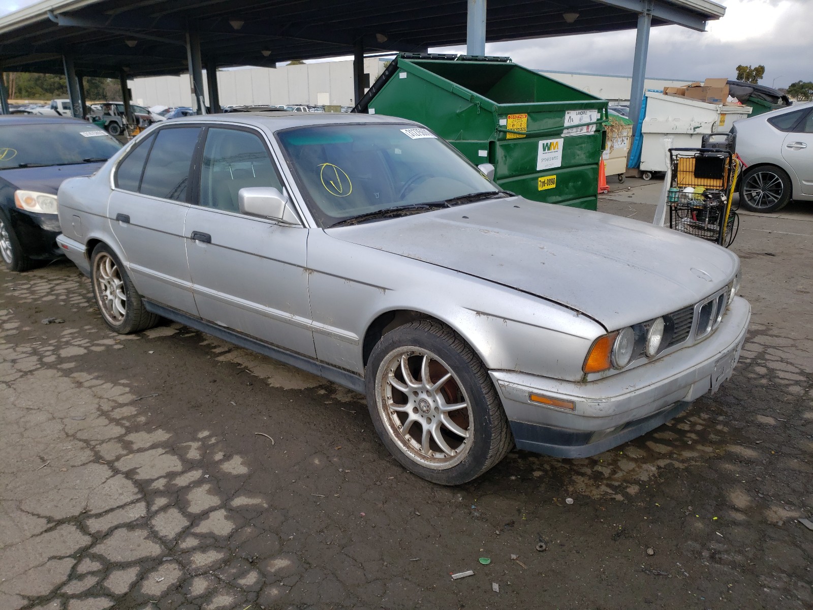 BMW 525 I AUTO 1992 wbahd6317nbj69200