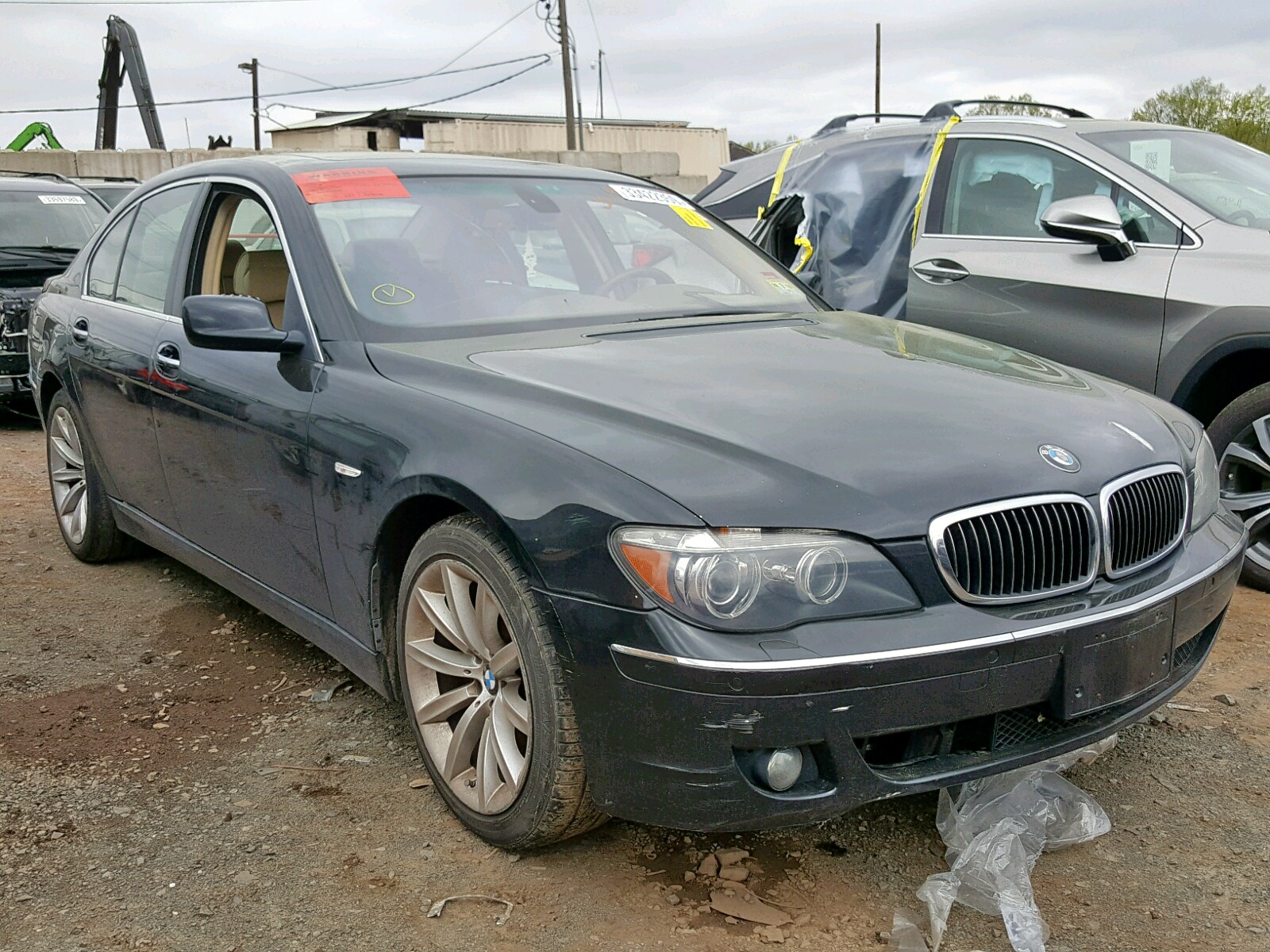 BMW 750I 2007 wbahl83507dt09953