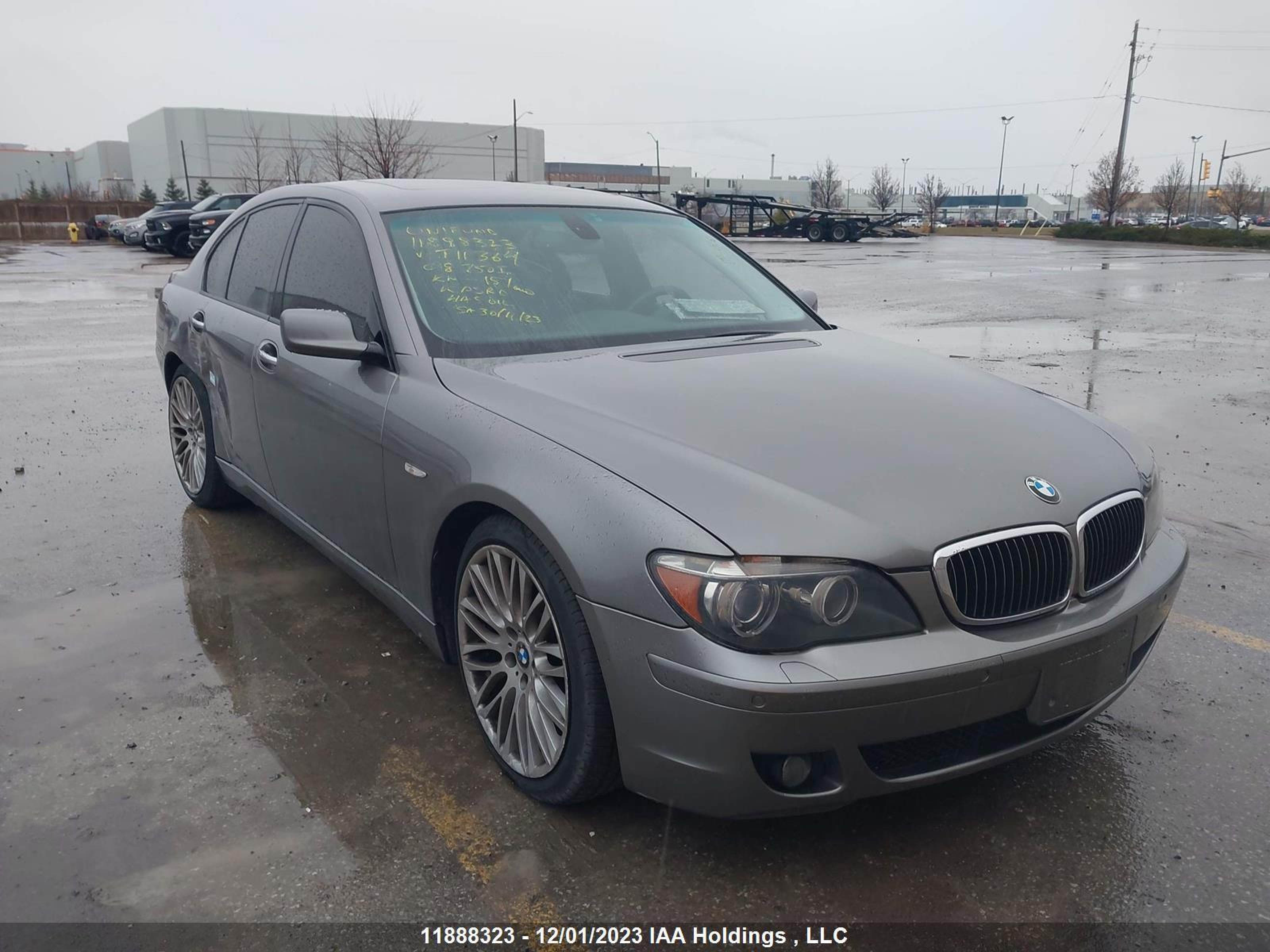 BMW 7ER 2008 wbahl83508dt11364