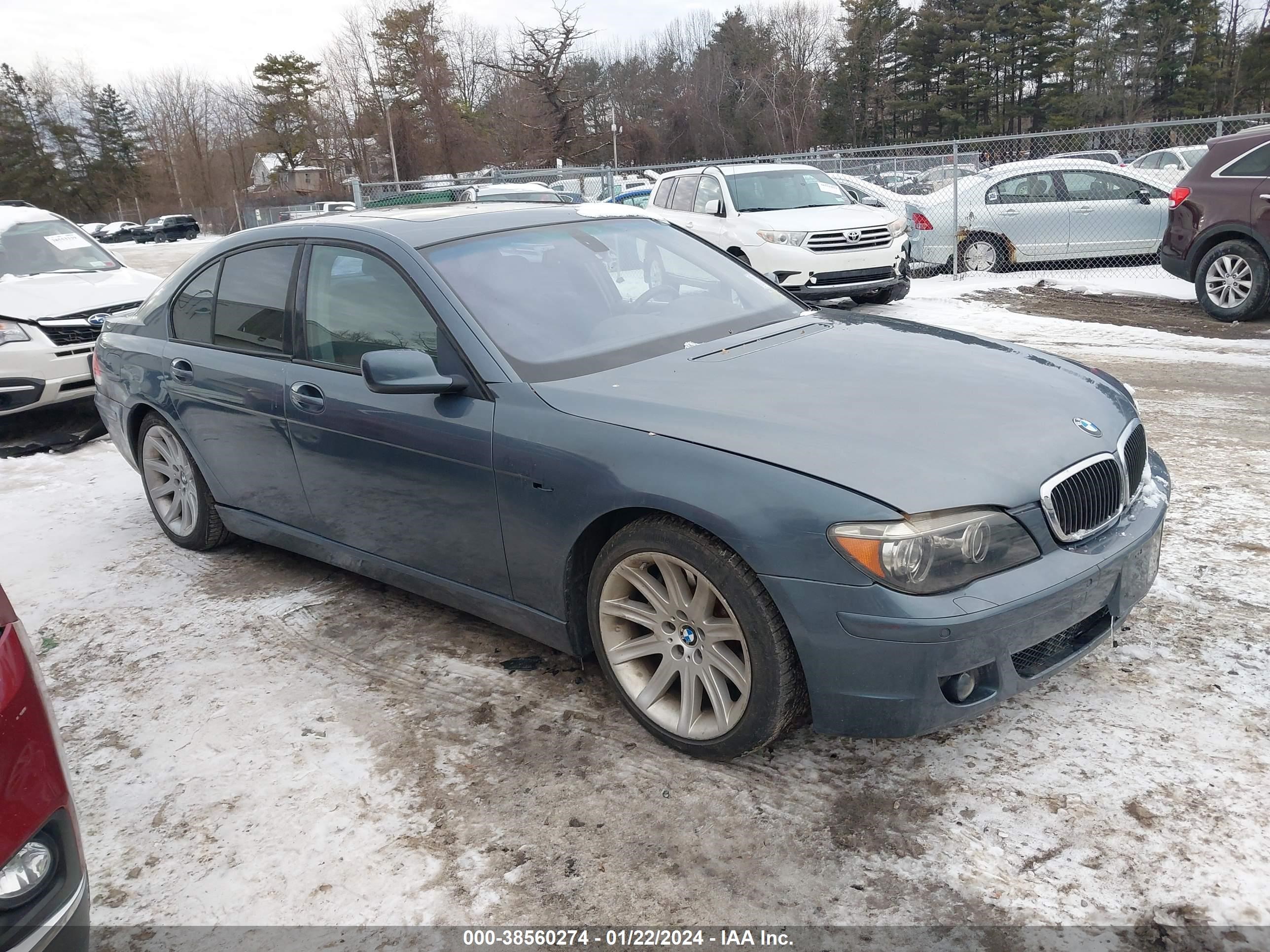 BMW 7ER 2006 wbahl83536dt04776