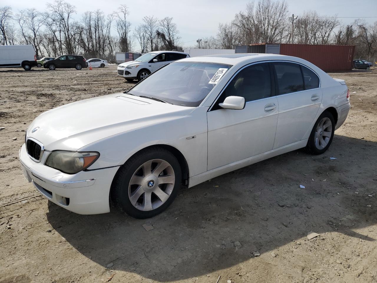 BMW 7ER 2007 wbahl83537dt08005