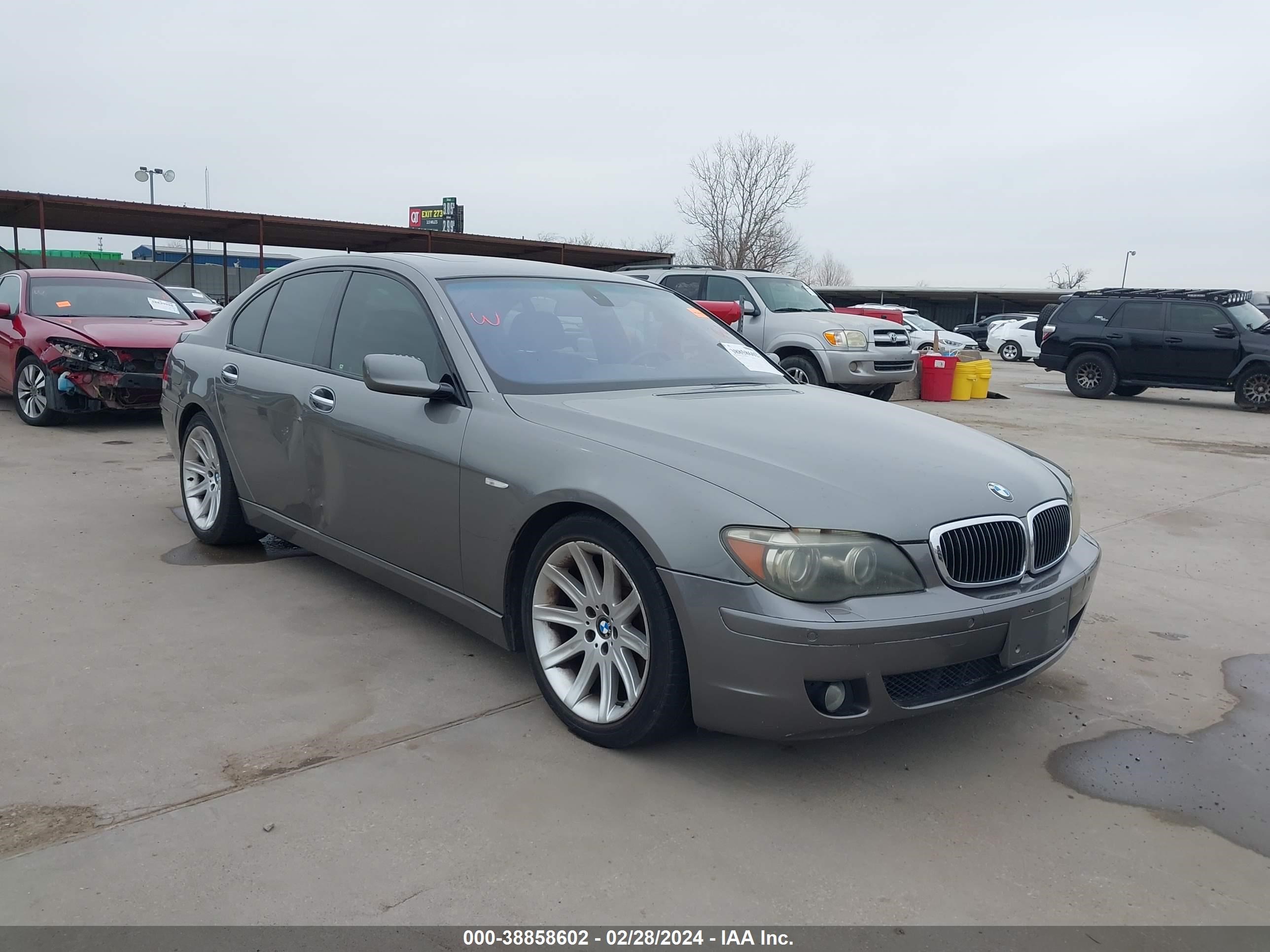 BMW 7ER 2006 wbahl83566dt02827