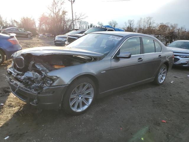 BMW 7 SERIES 2006 wbahl83586dt04353