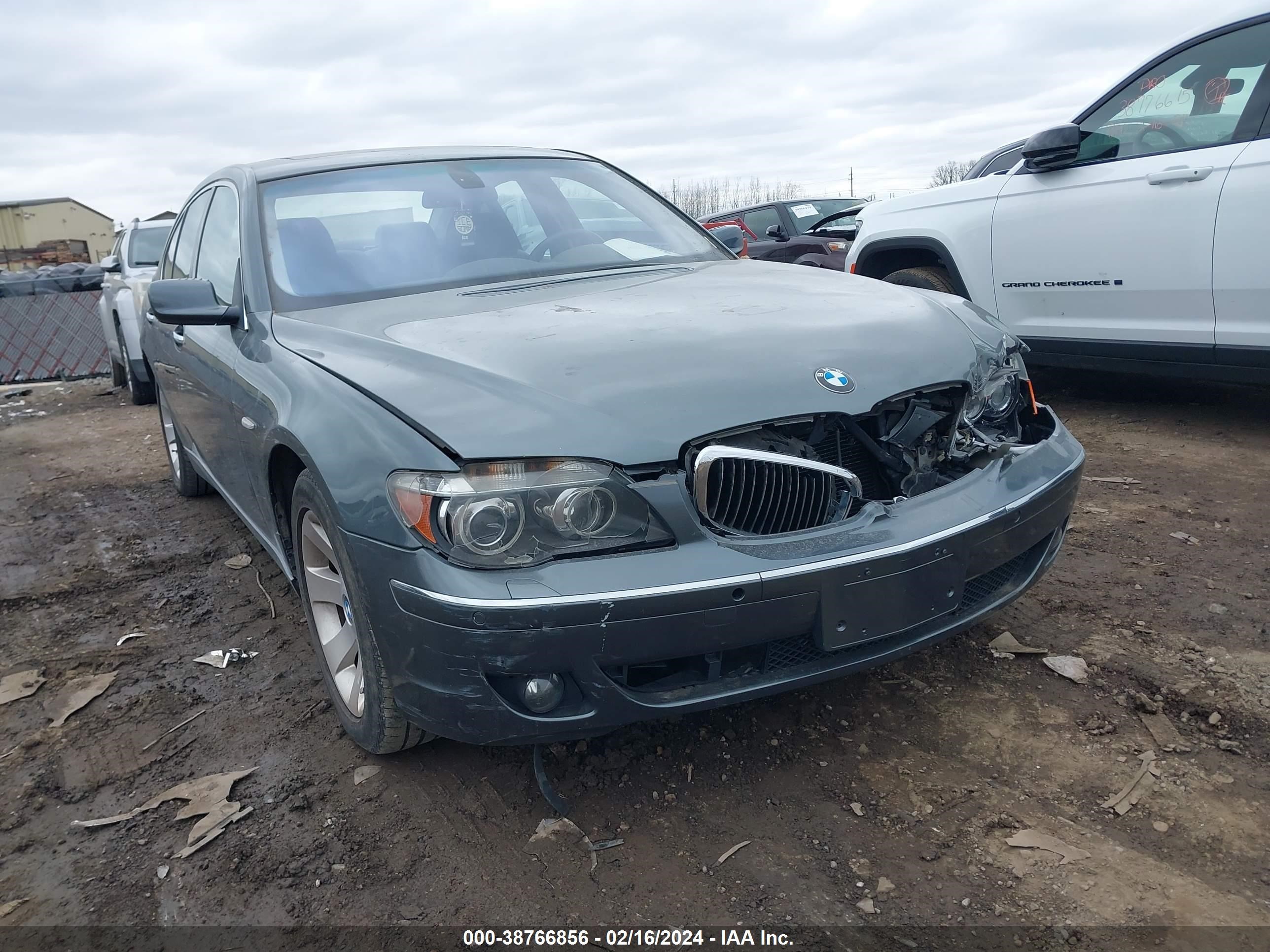 BMW 7ER 2007 wbahl83587dt07965