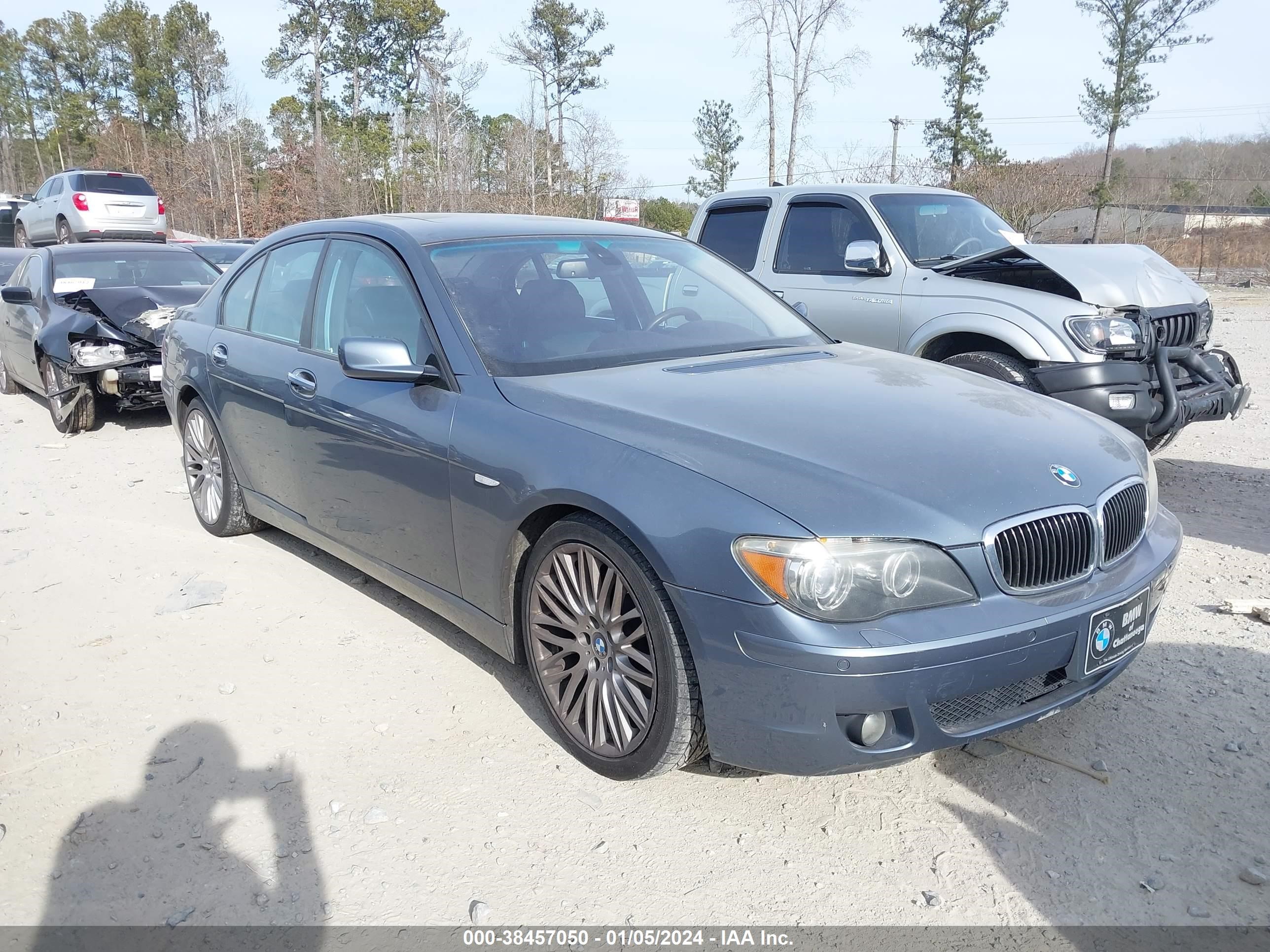 BMW 7ER 2008 wbahl83588dt11466