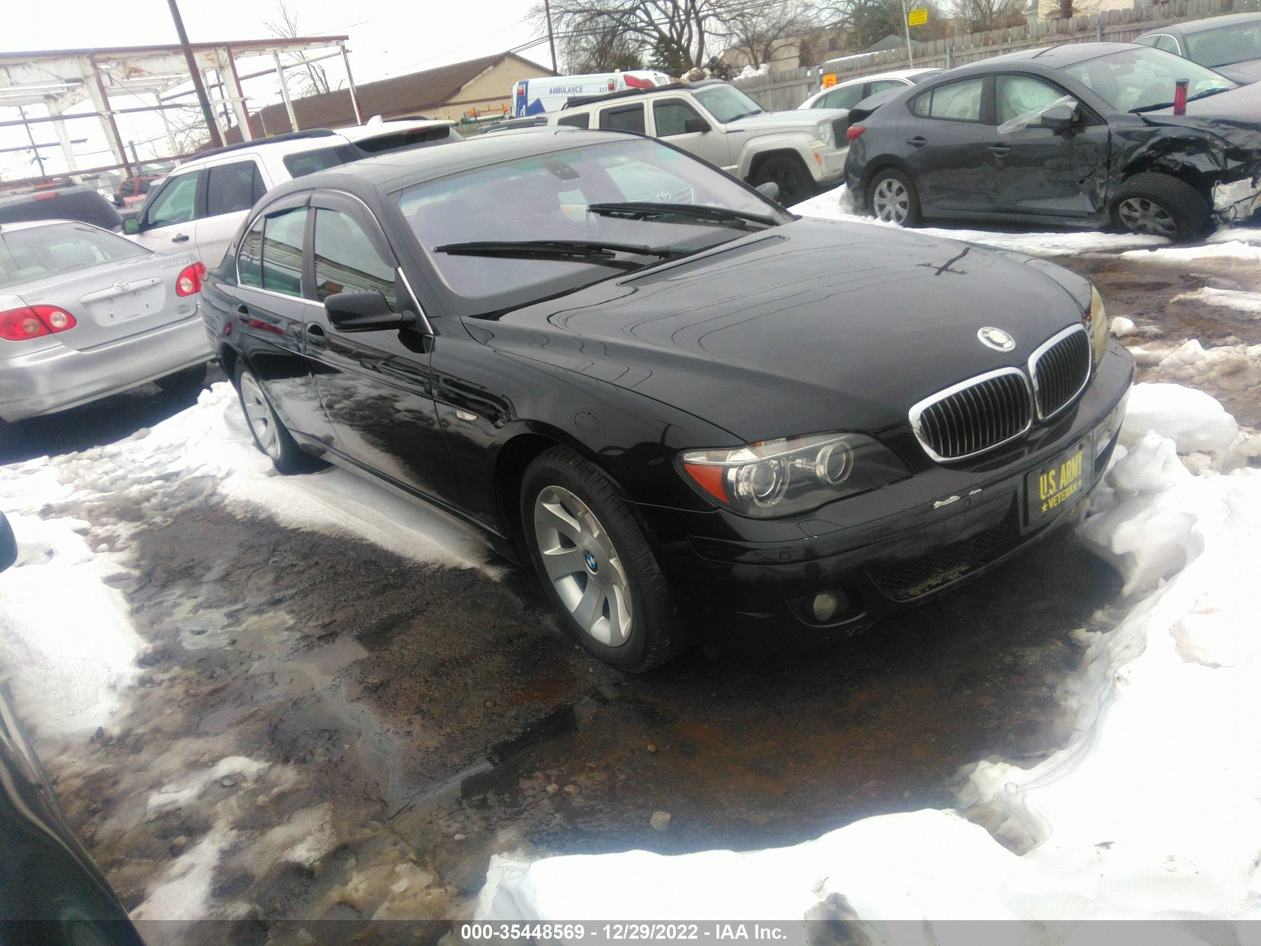 BMW 7ER 2006 wbahl83596dt06855