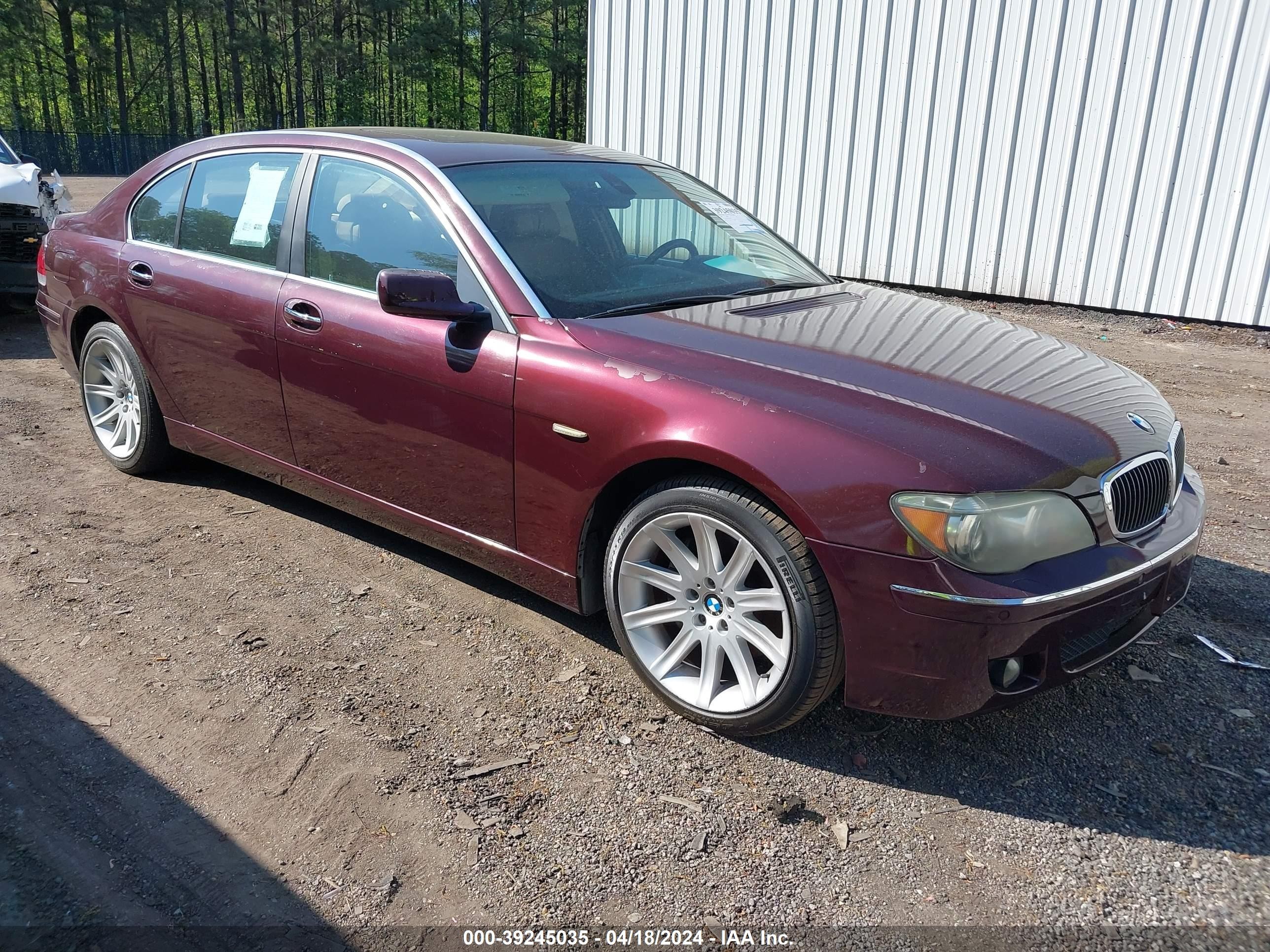 BMW 7ER 2006 wbahn83506dt27801