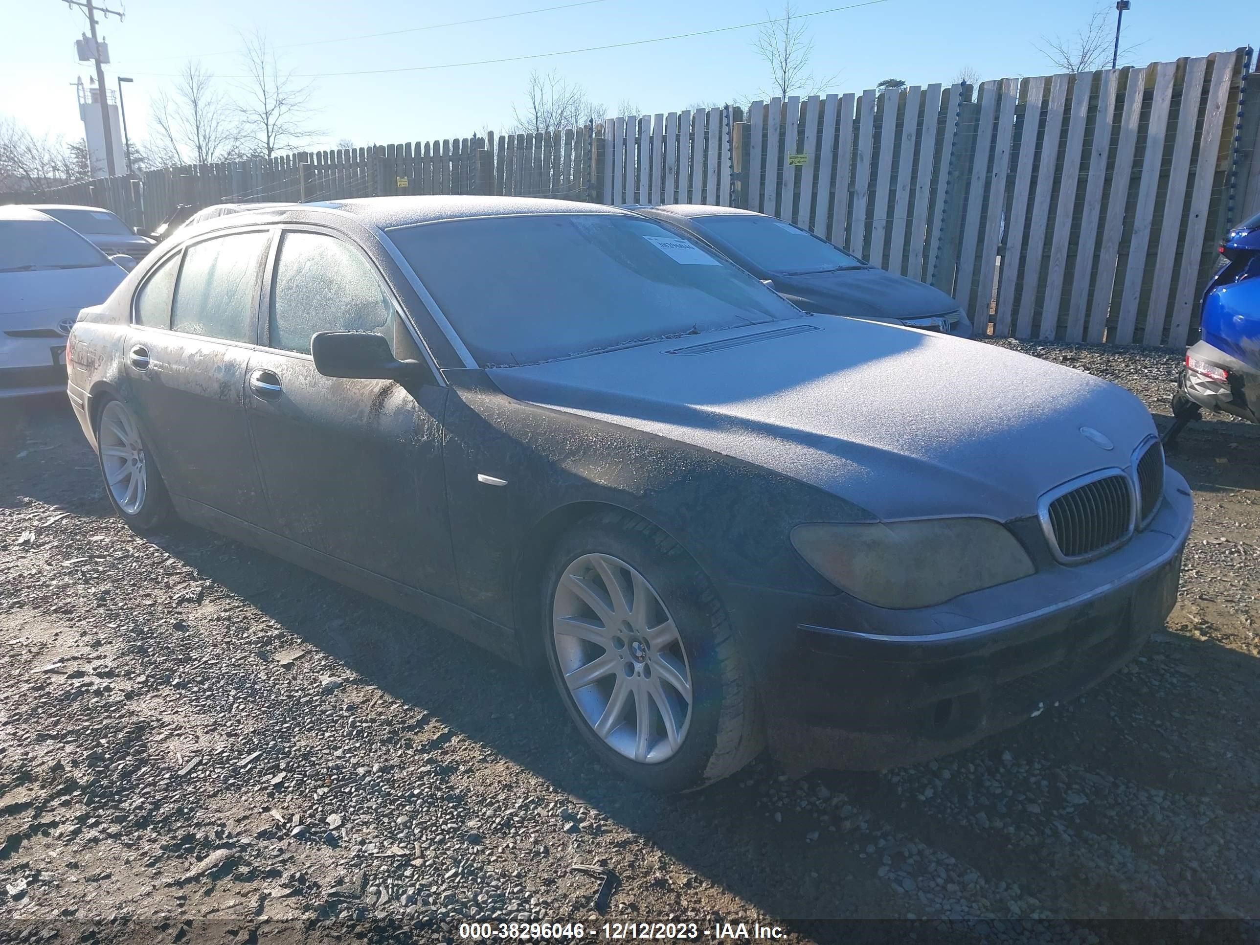 BMW 7ER 2006 wbahn83516dt25944