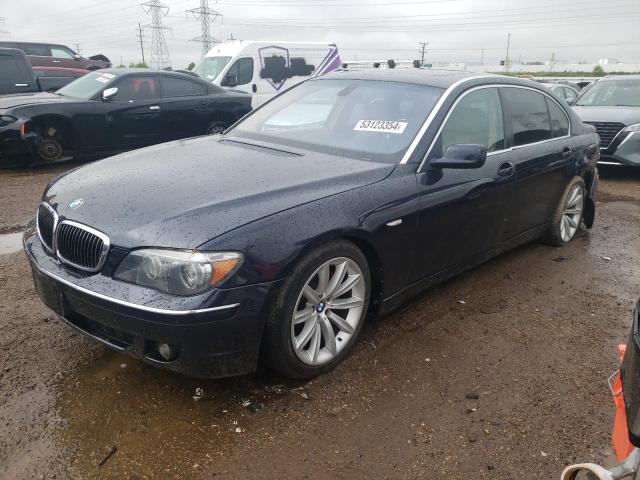 BMW 7 SERIES 2008 wbahn83518dt78209