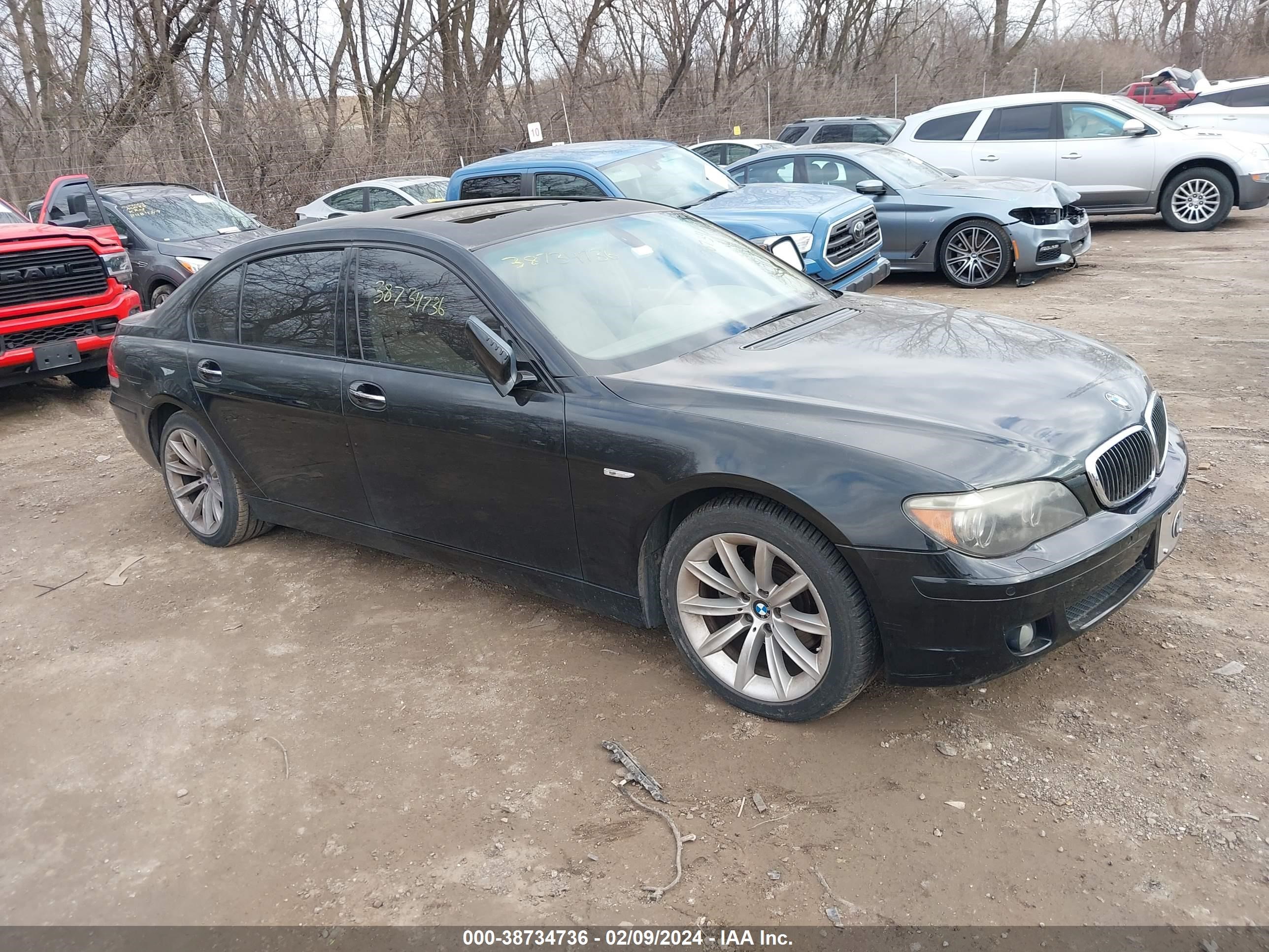 BMW 7ER 2007 wbahn83527dt69078