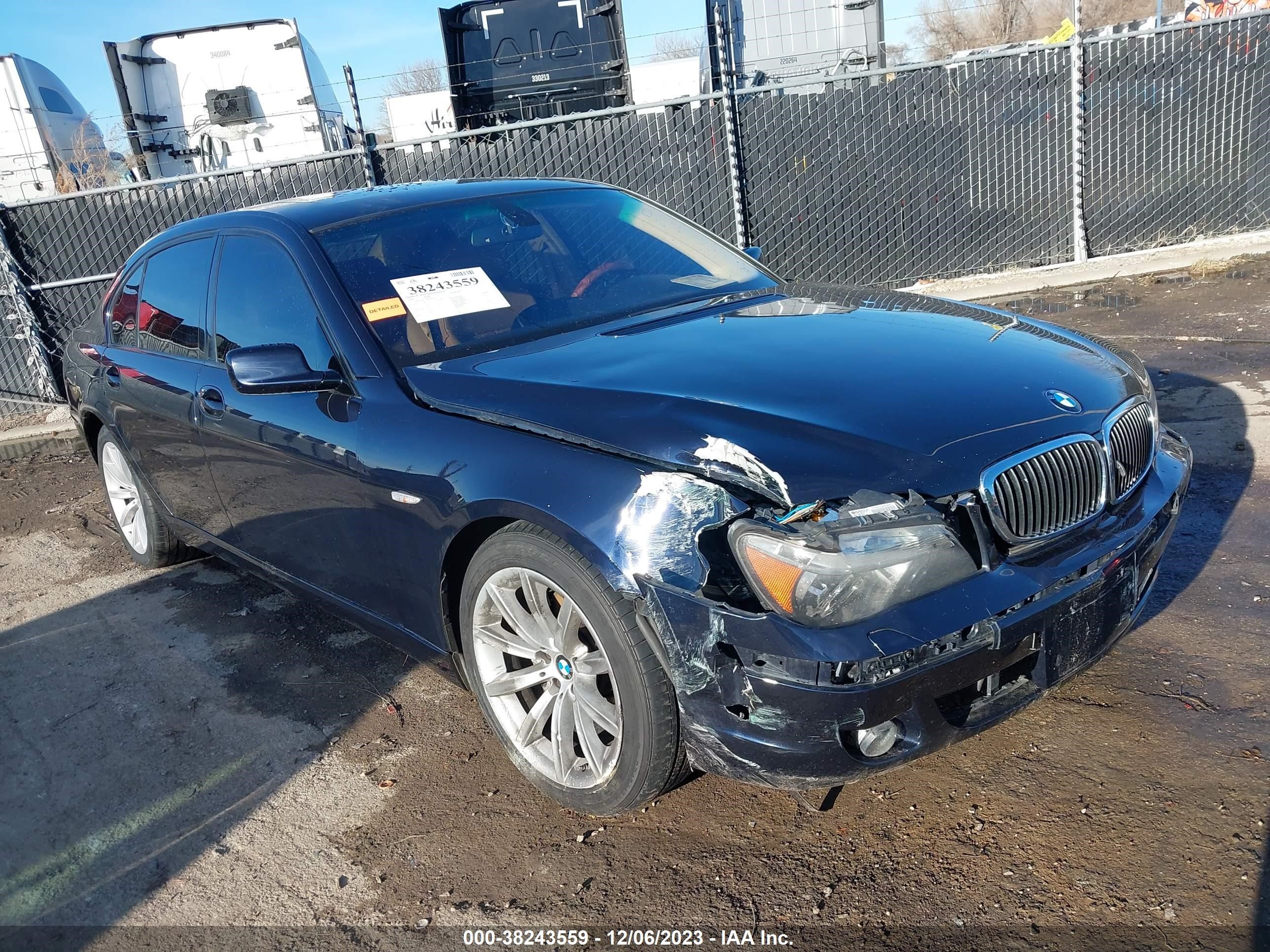 BMW 7ER 2008 wbahn83548dt87213