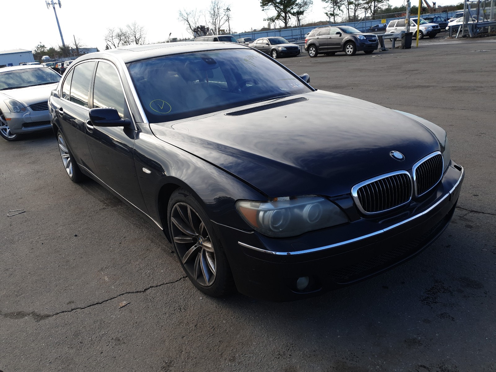 BMW 750 LI 2008 wbahn83558dt79816