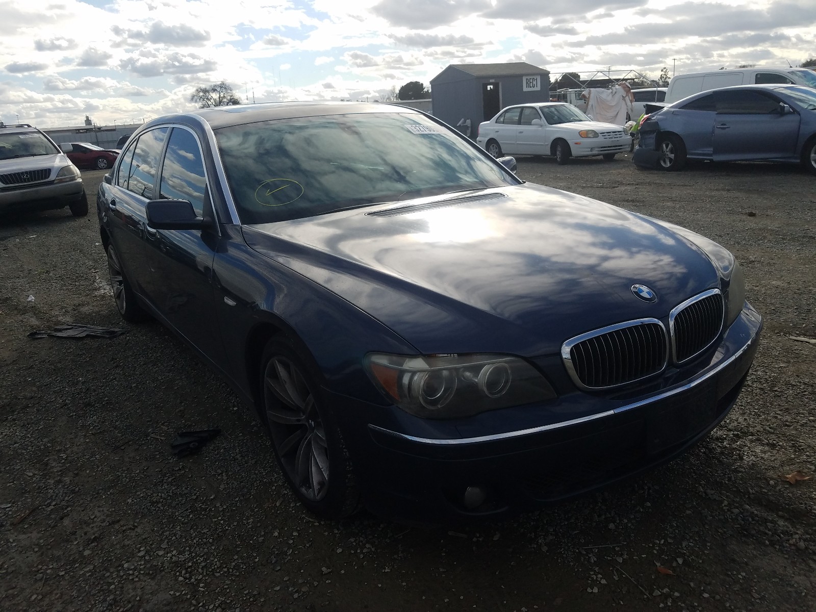 BMW 750 2007 wbahn83577dt70761