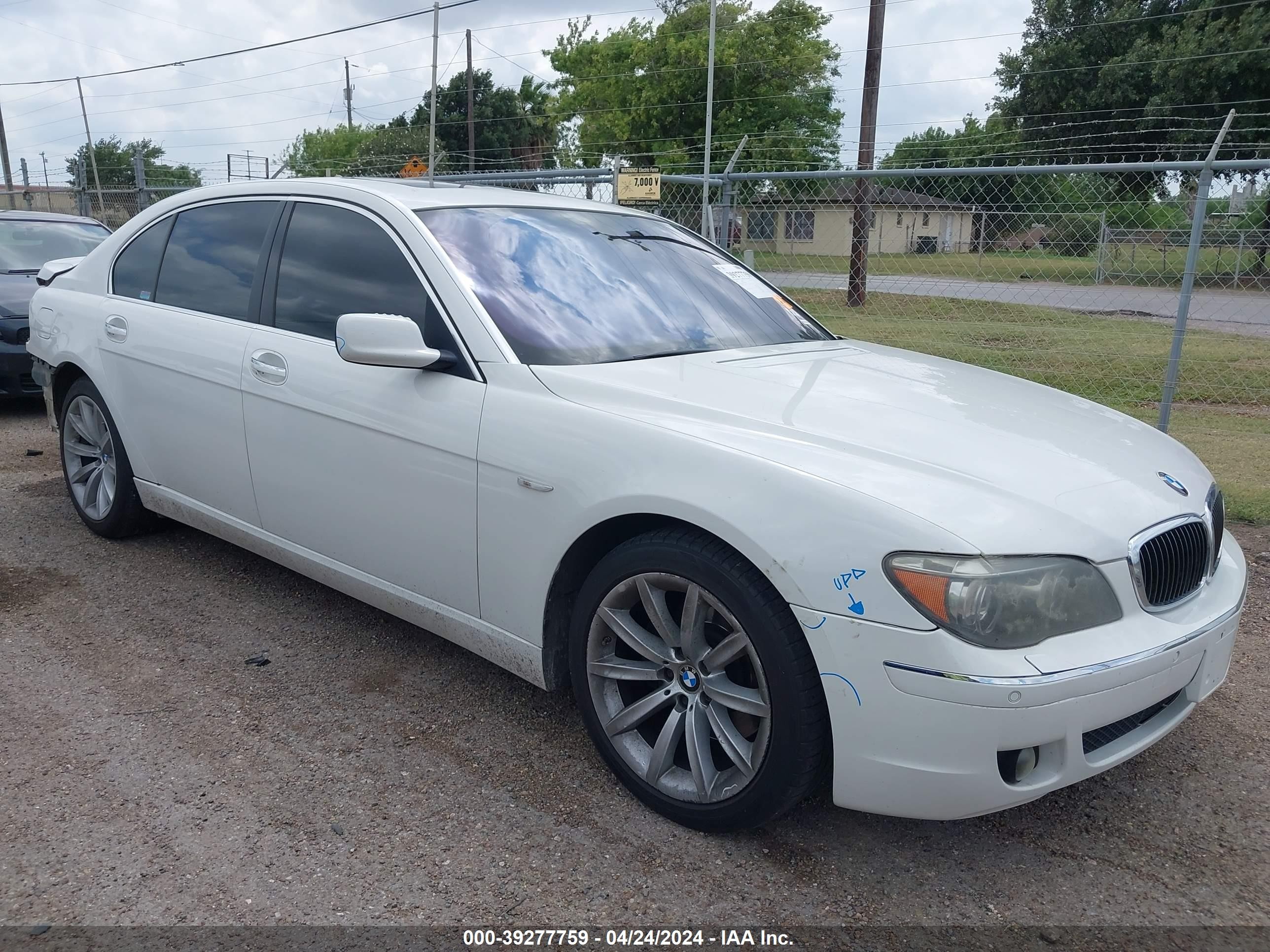 BMW 7ER 2007 wbahn83577dt74535