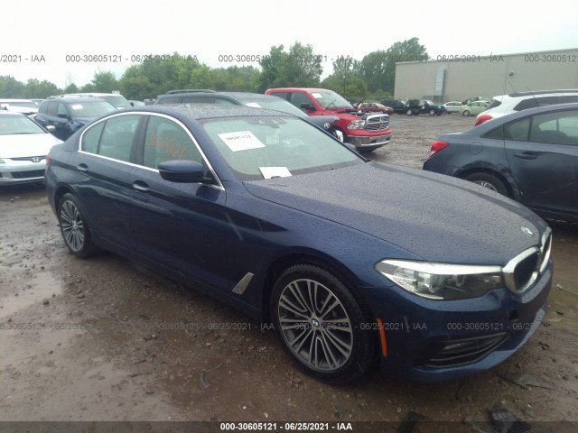 BMW 5 2018 wbaja7c52jg908487