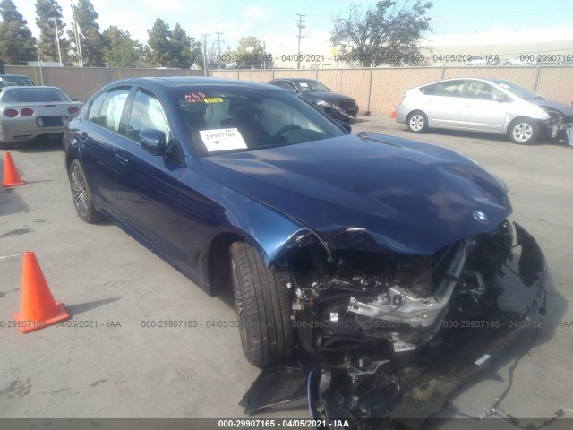 BMW 5 2019 wbaja9c52kb393467