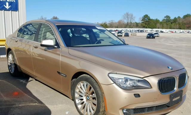 BMW 750I 2009 wbakb83509cy62538