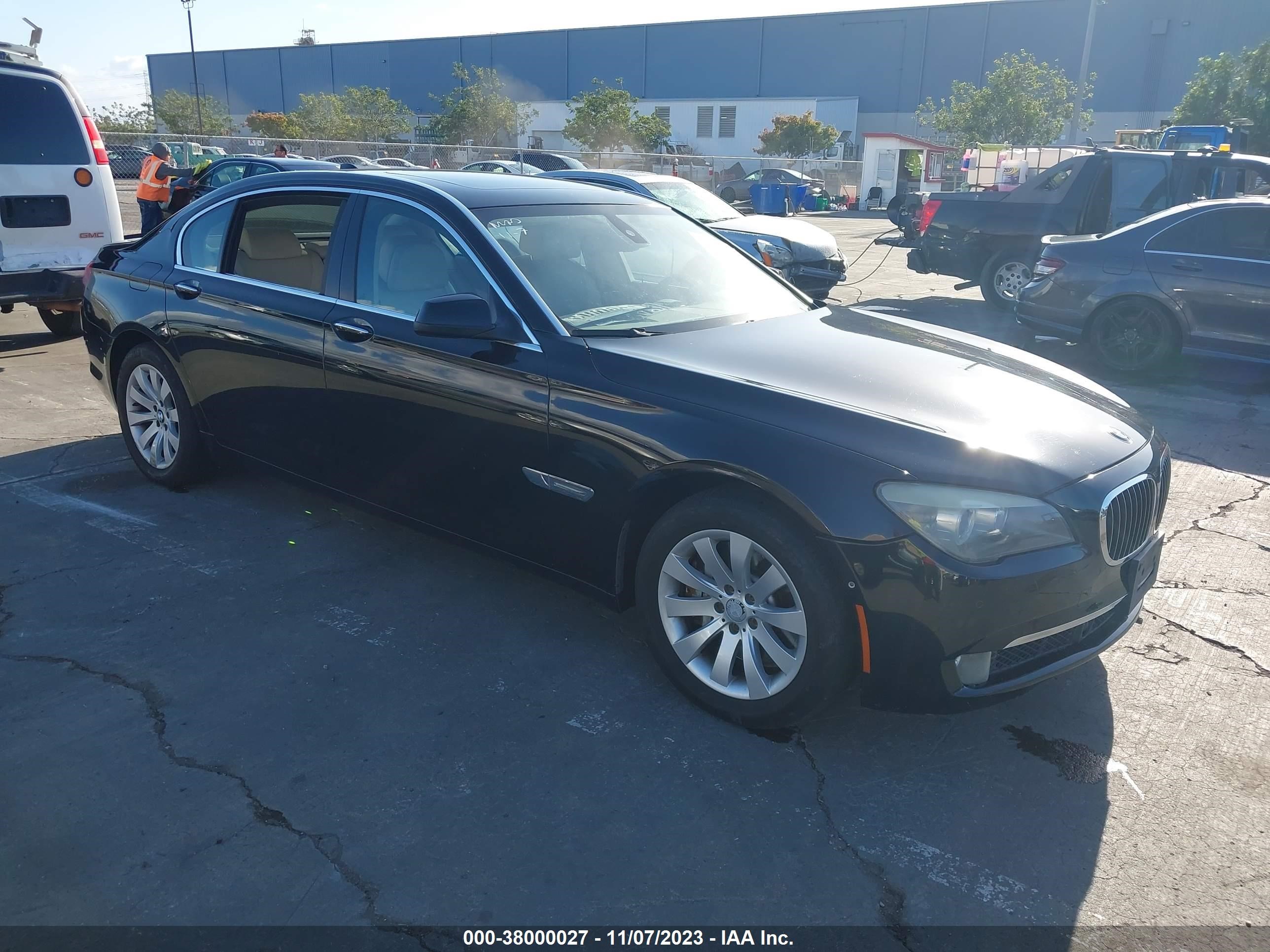 BMW 7ER 2009 wbakb83579cy59572