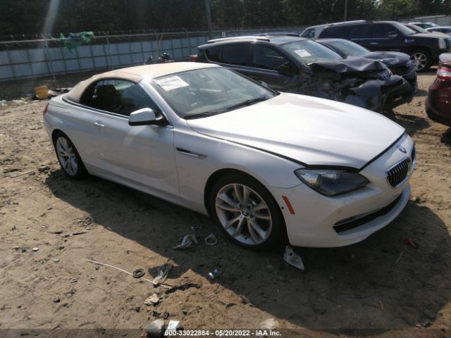 BMW 6 SERIES 2013 wbalw7c50ddx58685