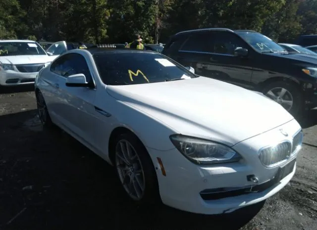 BMW 6 SERIES 2012 wbalx3c51cdv77826