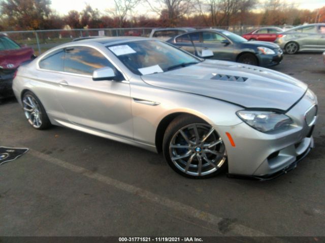 BMW 6 SERIES 2012 wbalx3c55cdv77683