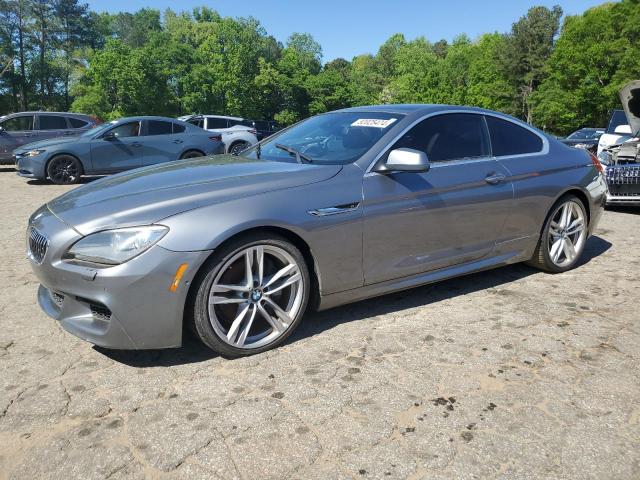 BMW 6 SERIES 2012 wbalx3c57cdv77569