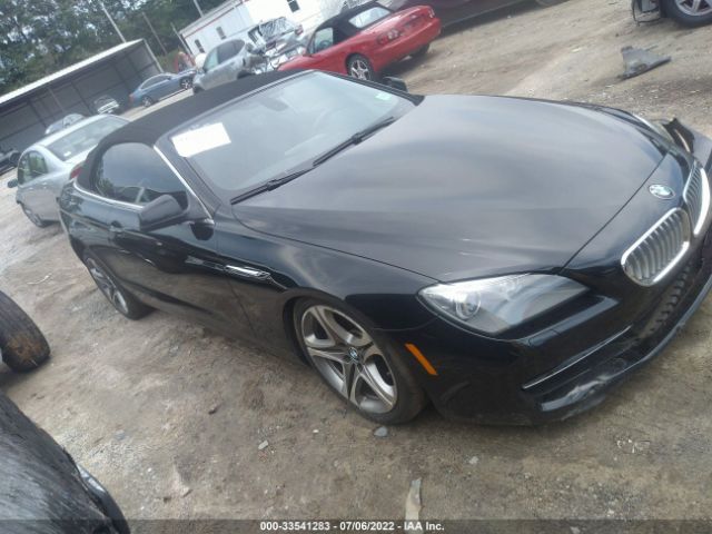 BMW 6 SERIES 2012 wbalz3c50cdl70774