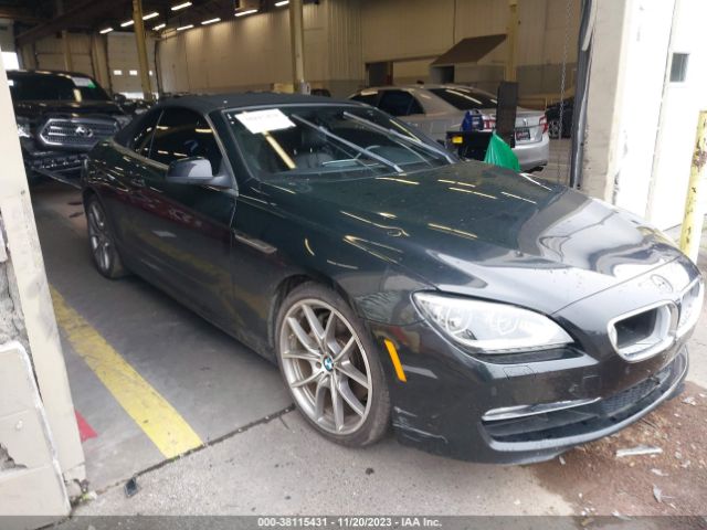 BMW 6 SERIES 2012 wbalz3c54cdl73371