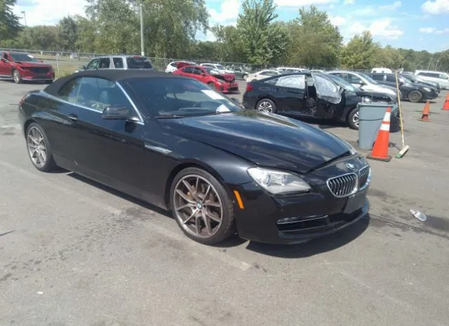 BMW 6 SERIES 2012 wbalz3c57cdl72537