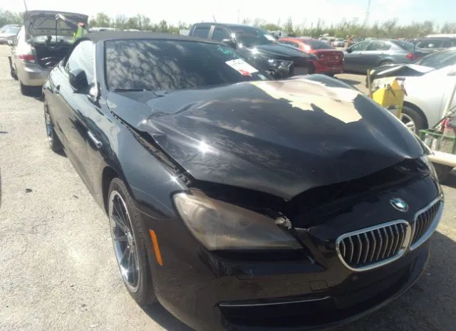 BMW 6 SERIES 2012 wbalz3c5xcdl71267