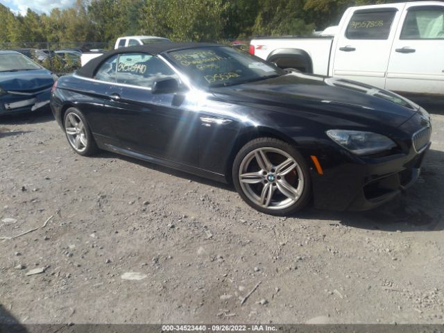 BMW 6 SERIES 2012 wbalz5c56cdx64517