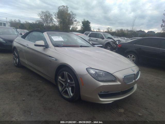 BMW 6 2012 wbalz5c5xcc619485