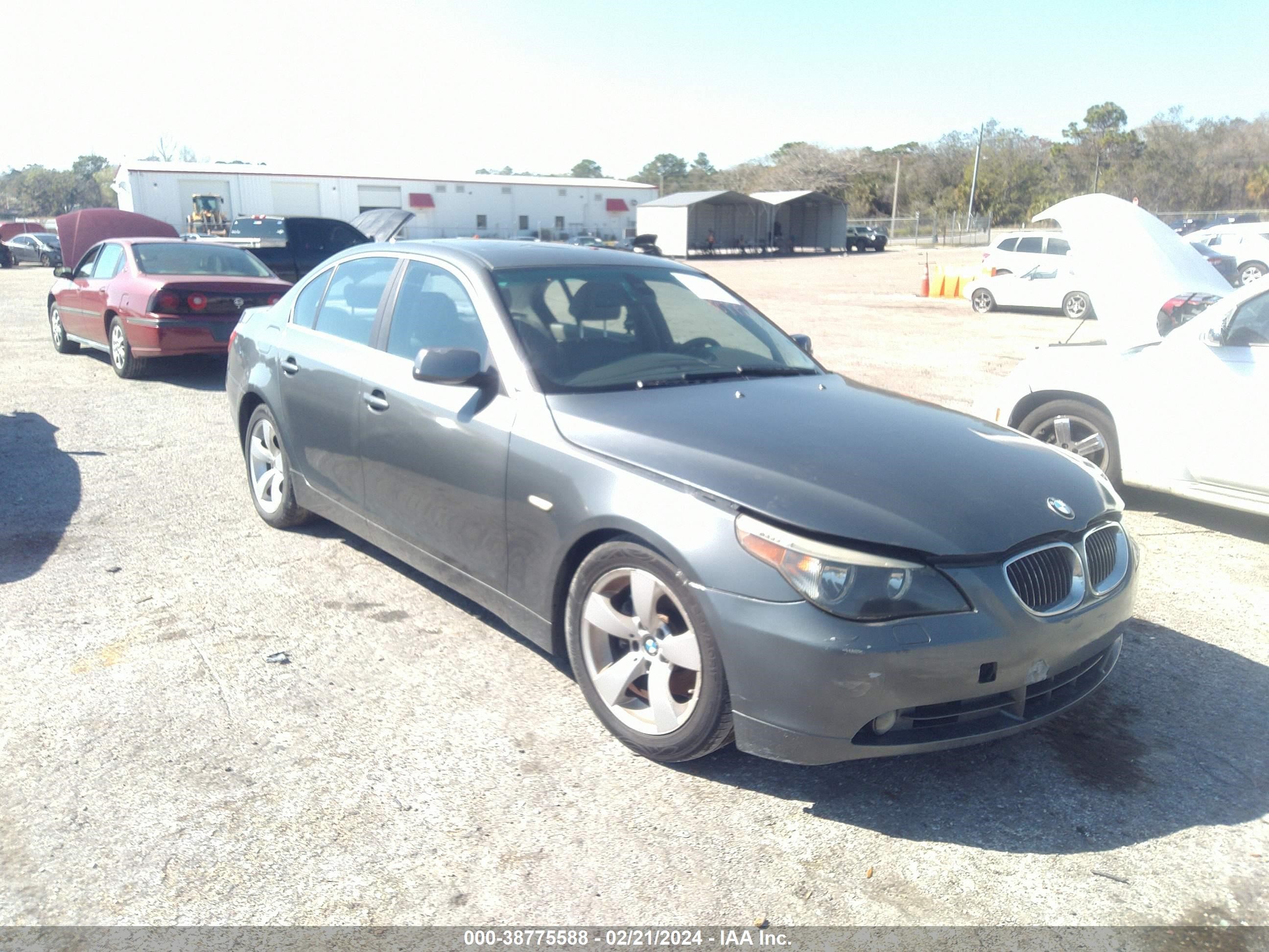 BMW 5 SERIES 2007 wbane53527cw61109