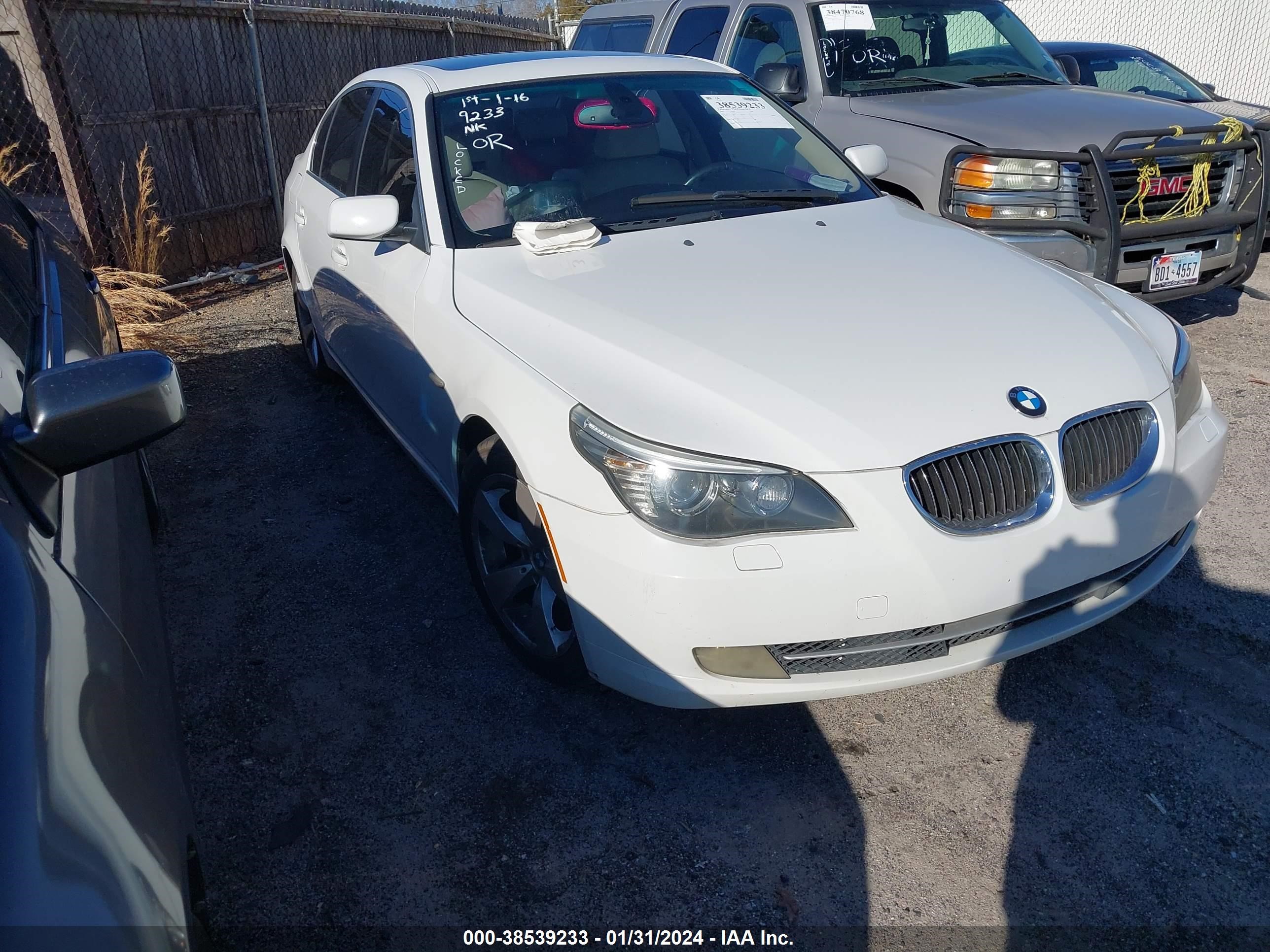 BMW 5ER 2008 wbanu53598ct00545