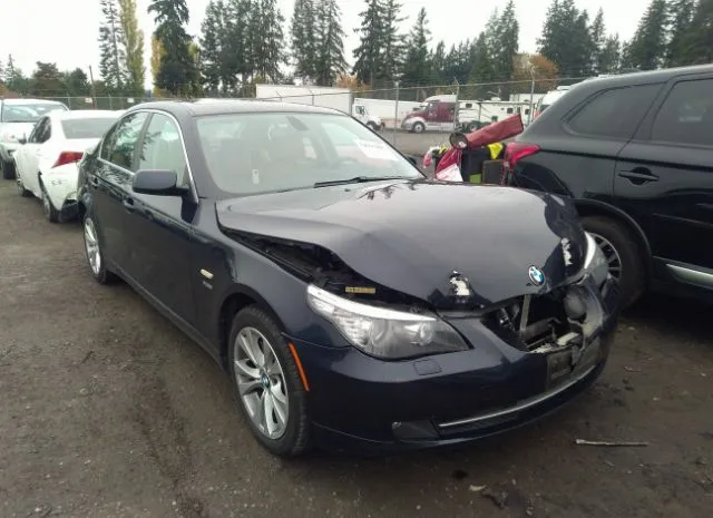 BMW 5 SERIES 2010 wbanv9c50acw51709