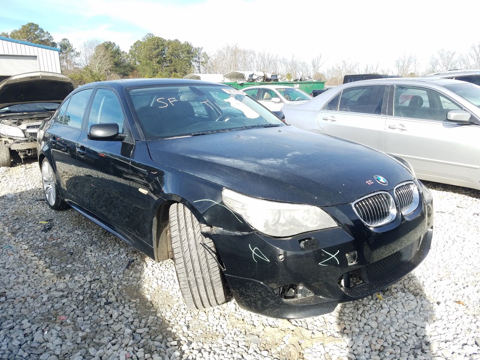 BMW 550 I 2009 wbanw53559ct55781